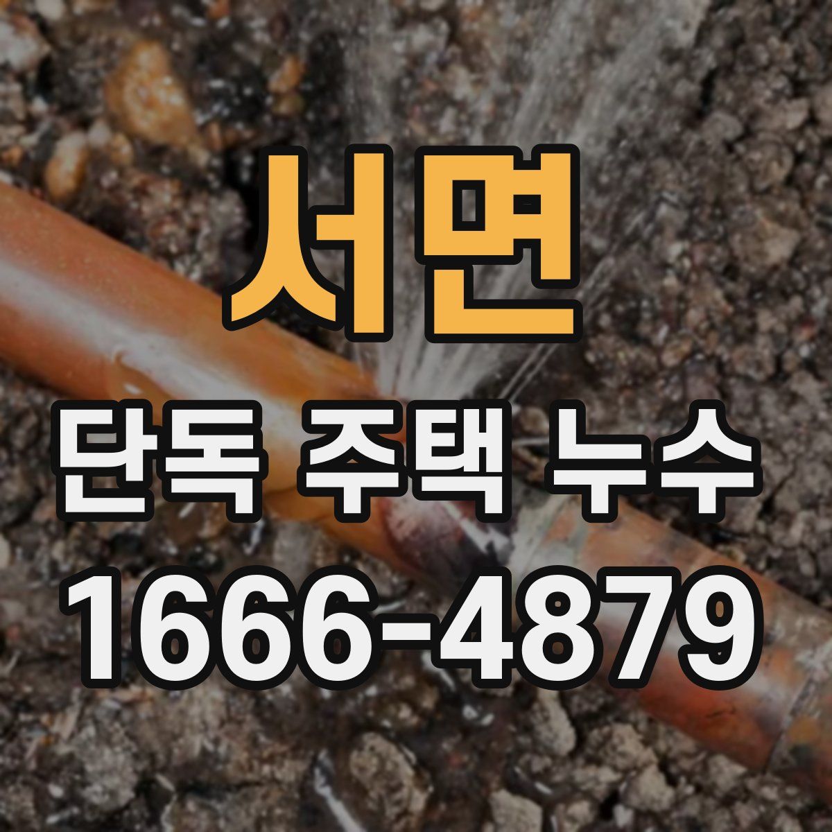 서면 단독 주택 누수