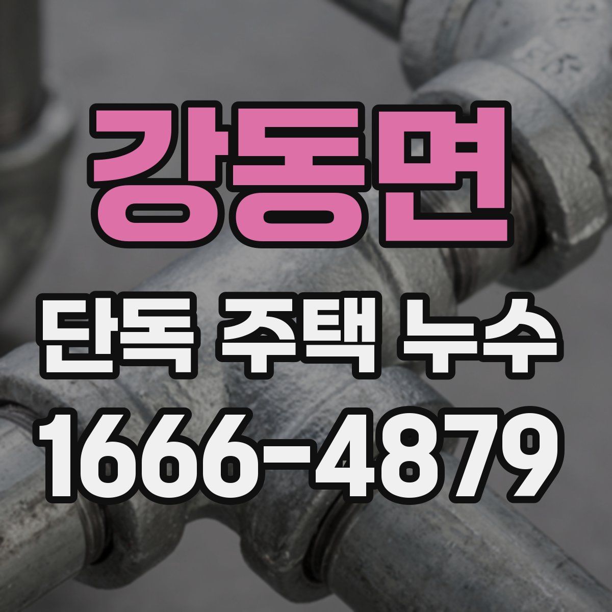 강동면 단독 주택 누수