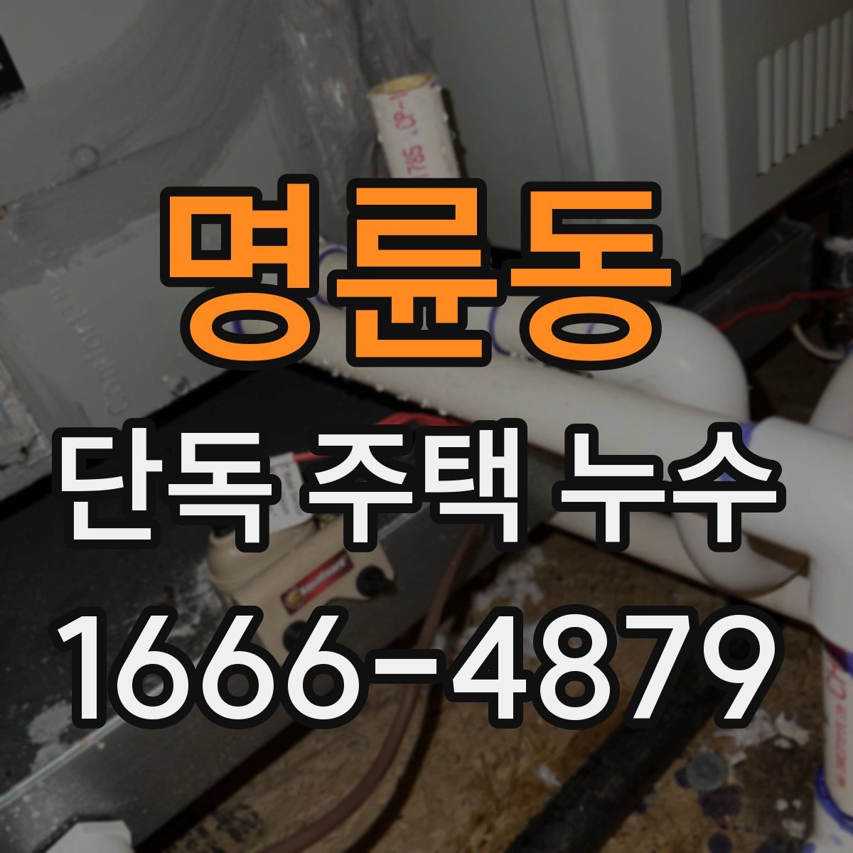 명륜동 단독 주택 누수