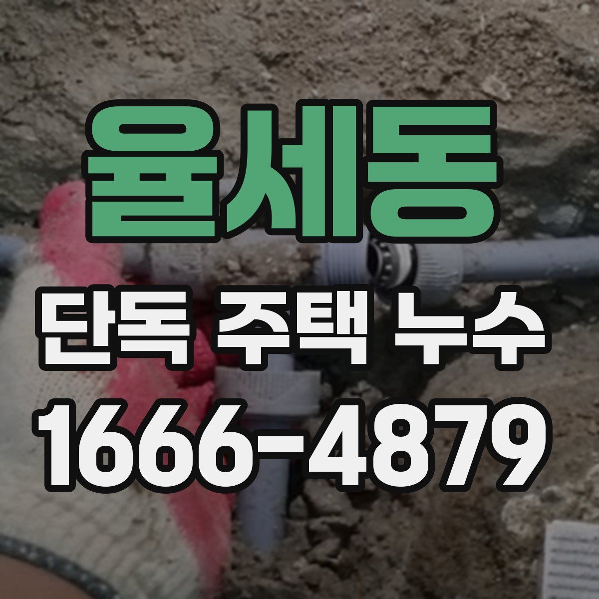 율세동 단독 주택 누수