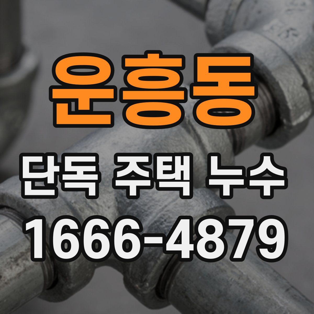 운흥동 단독 주택 누수