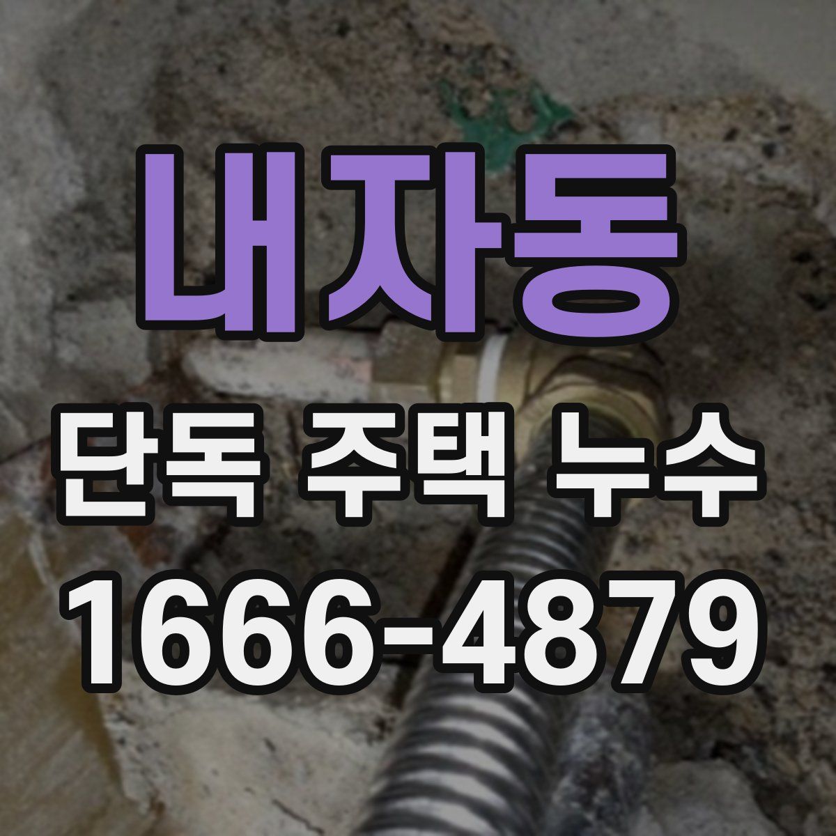 내자동 단독 주택 누수