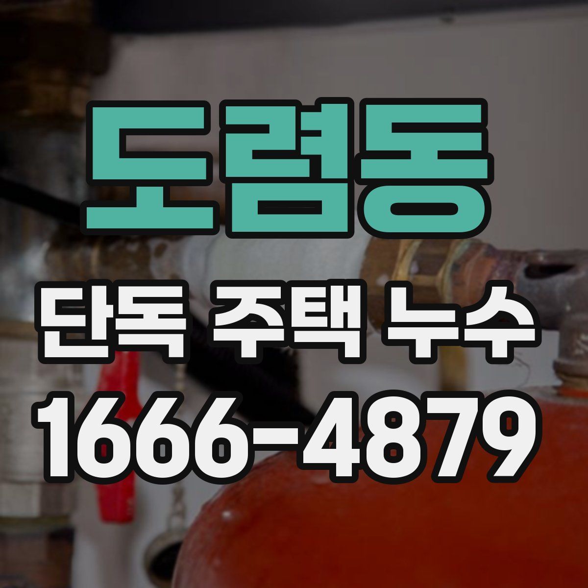 도렴동 단독 주택 누수