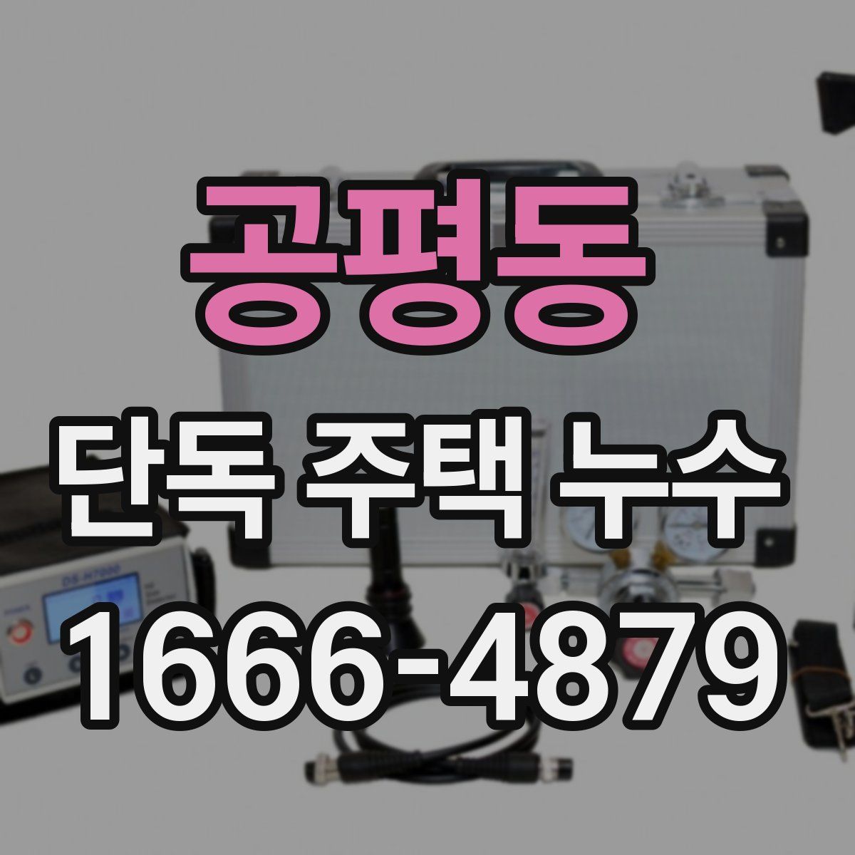 공평동 단독 주택 누수