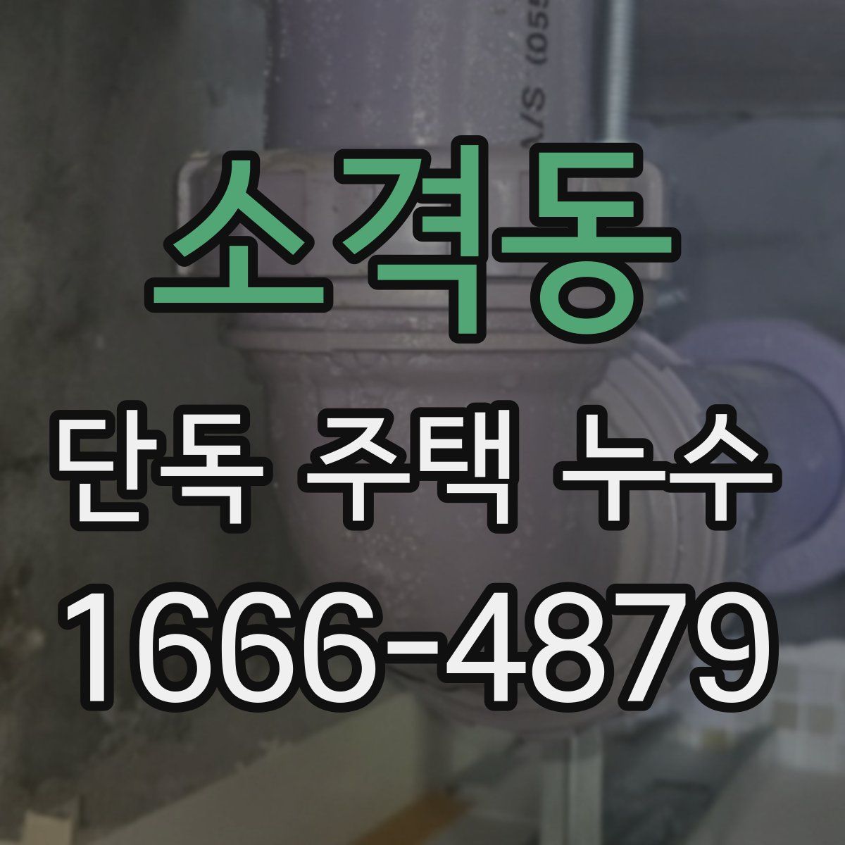 소격동 단독 주택 누수