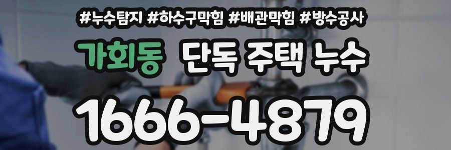 가회동 단독 주택 누수