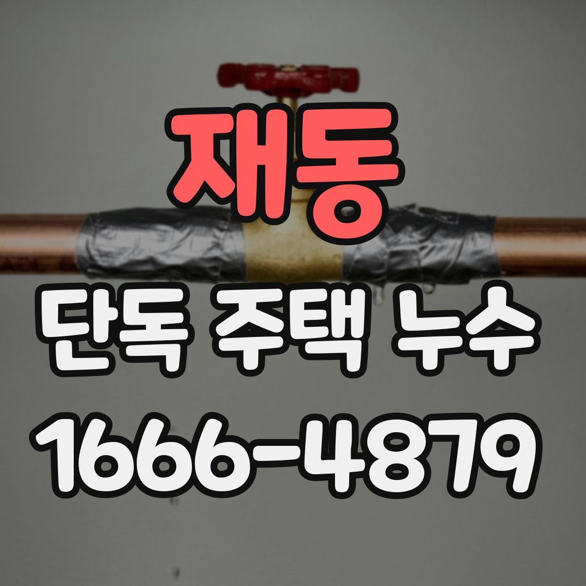 재동 단독 주택 누수