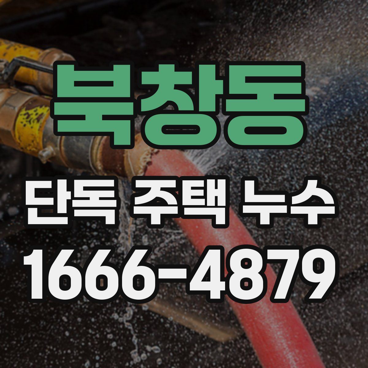 북창동 단독 주택 누수