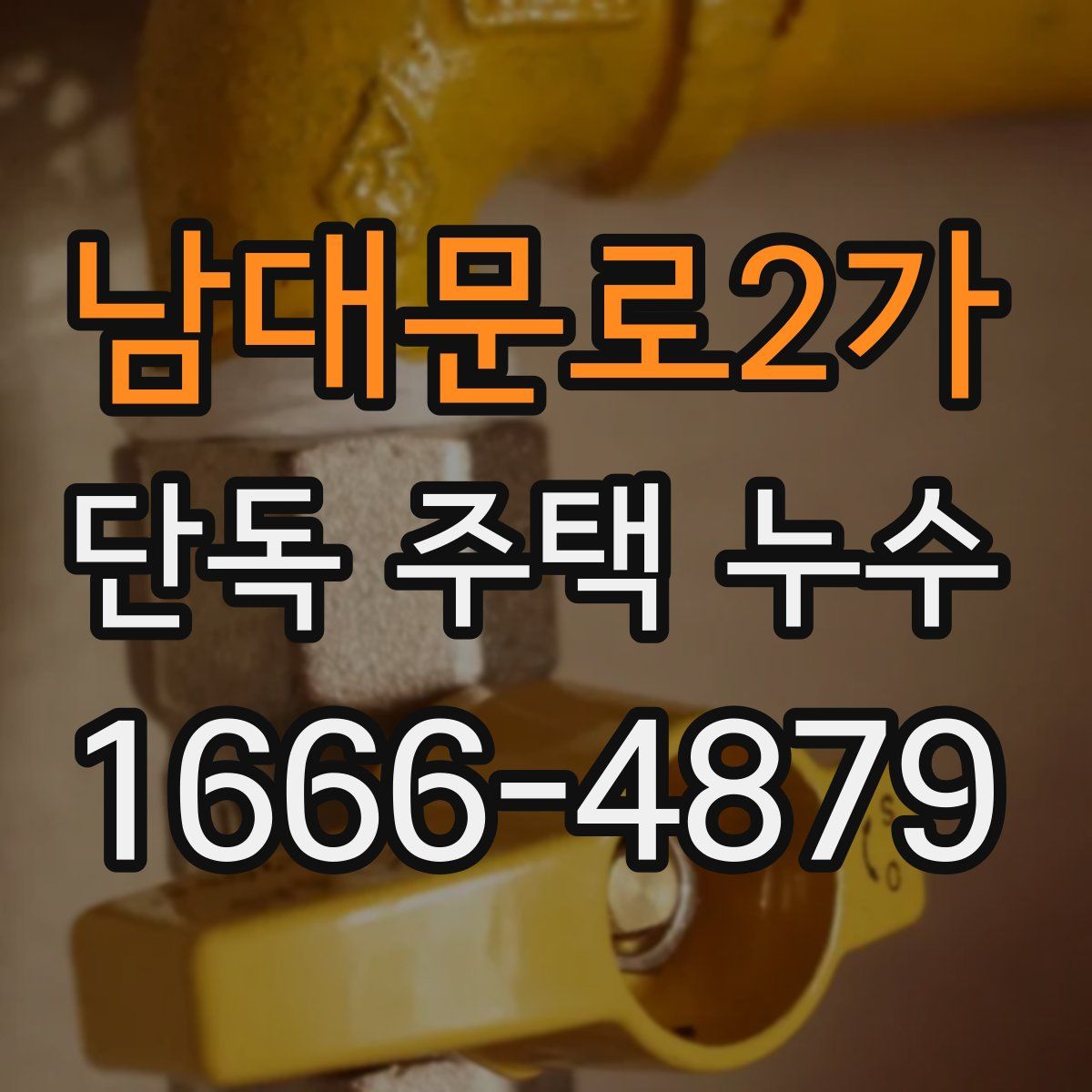 남대문로2가 단독 주택 누수