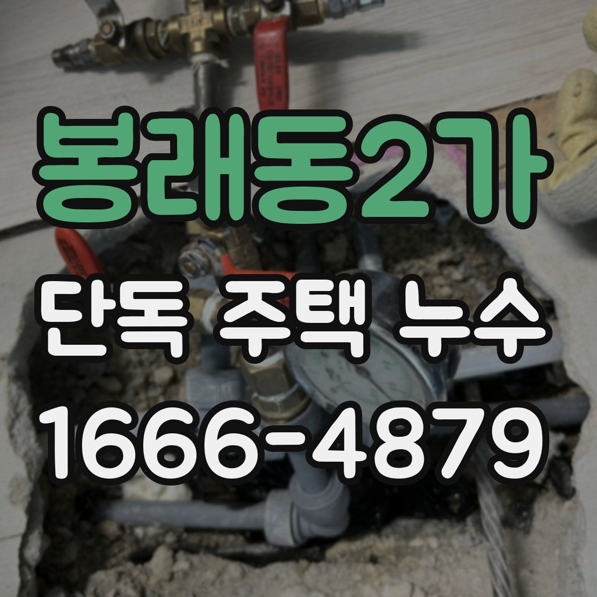 봉래동2가 단독 주택 누수