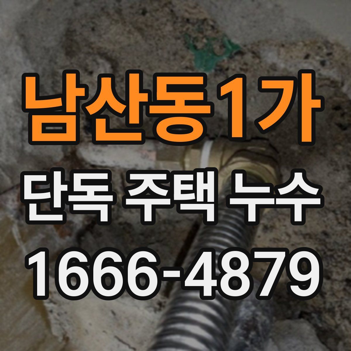 남산동1가 단독 주택 누수