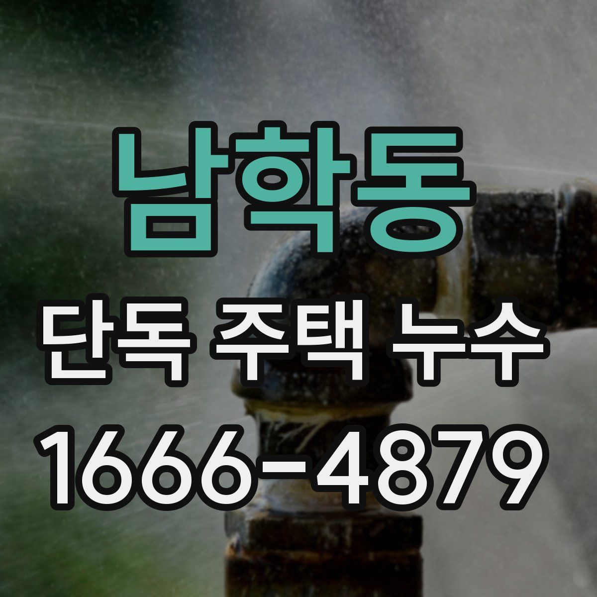 남학동 단독 주택 누수