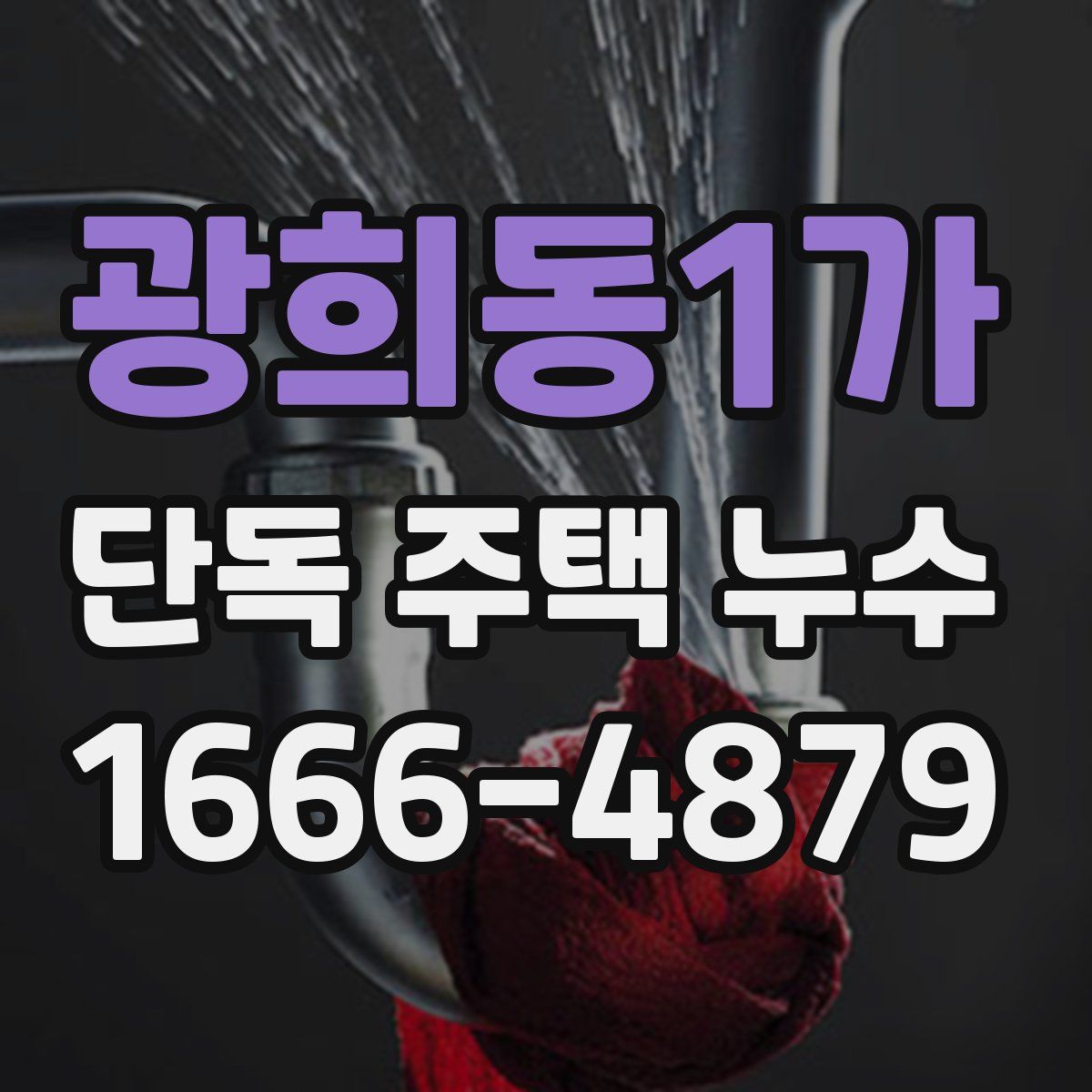 광희동1가 단독 주택 누수