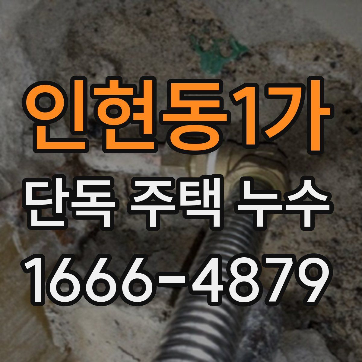 인현동1가 단독 주택 누수