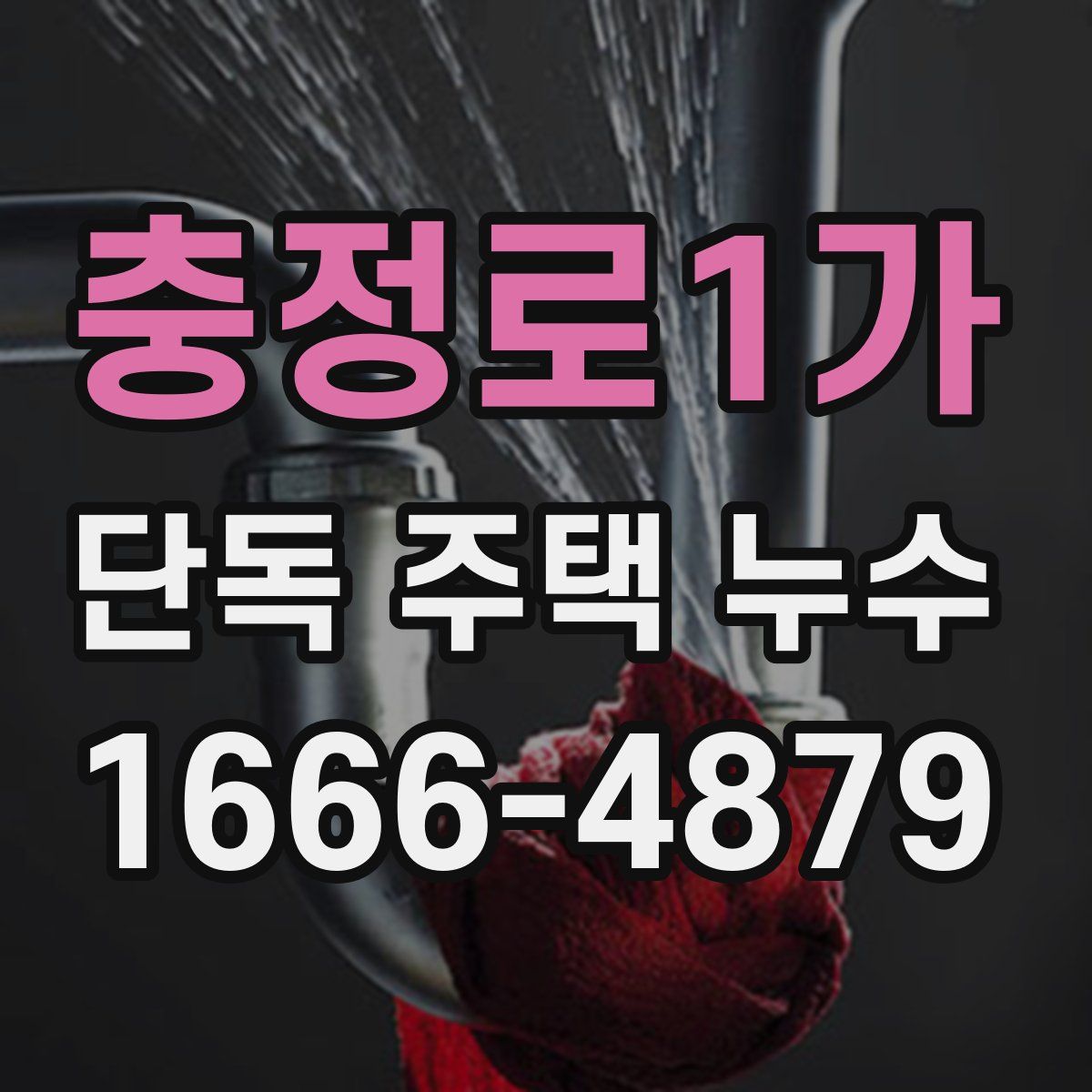 충정로1가 단독 주택 누수