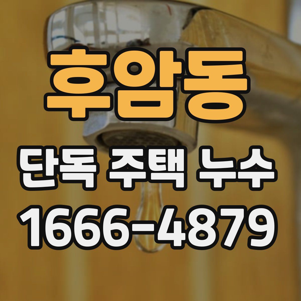 후암동 단독 주택 누수