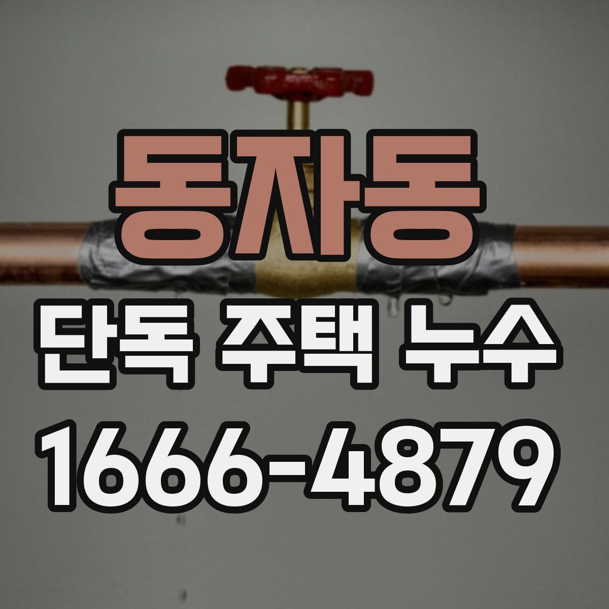 동자동 단독 주택 누수