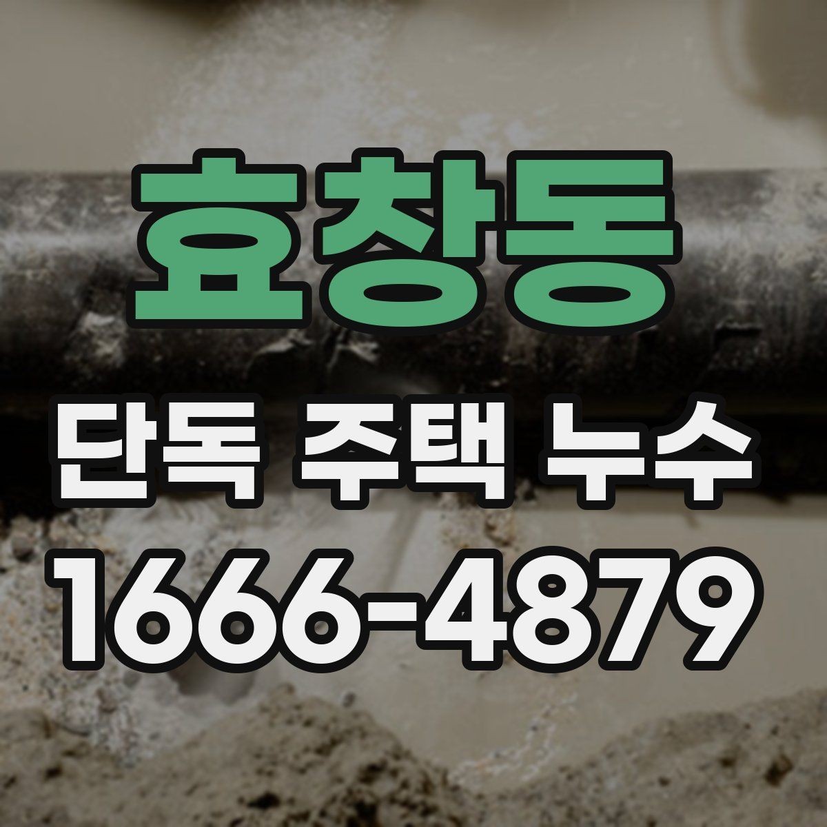 효창동 단독 주택 누수 초기 발견을 돕는 징후