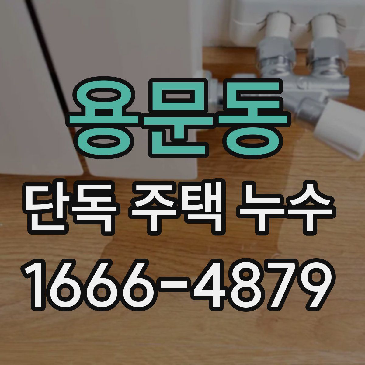 용문동 단독 주택 누수