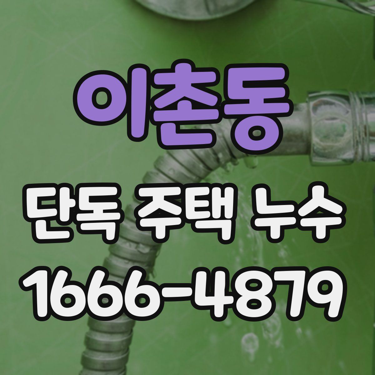 이촌동 단독 주택 누수