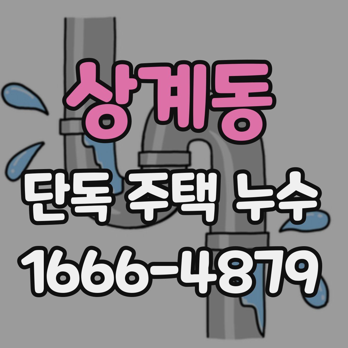 상계동 단독 주택 누수