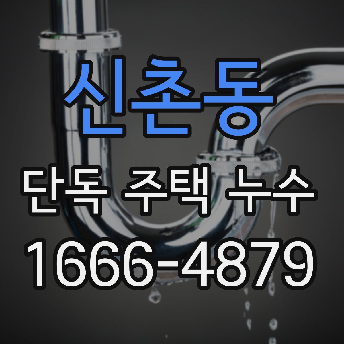 신촌동 단독 주택 누수