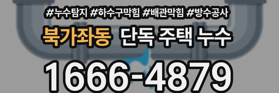 북가좌동 단독 주택 누수