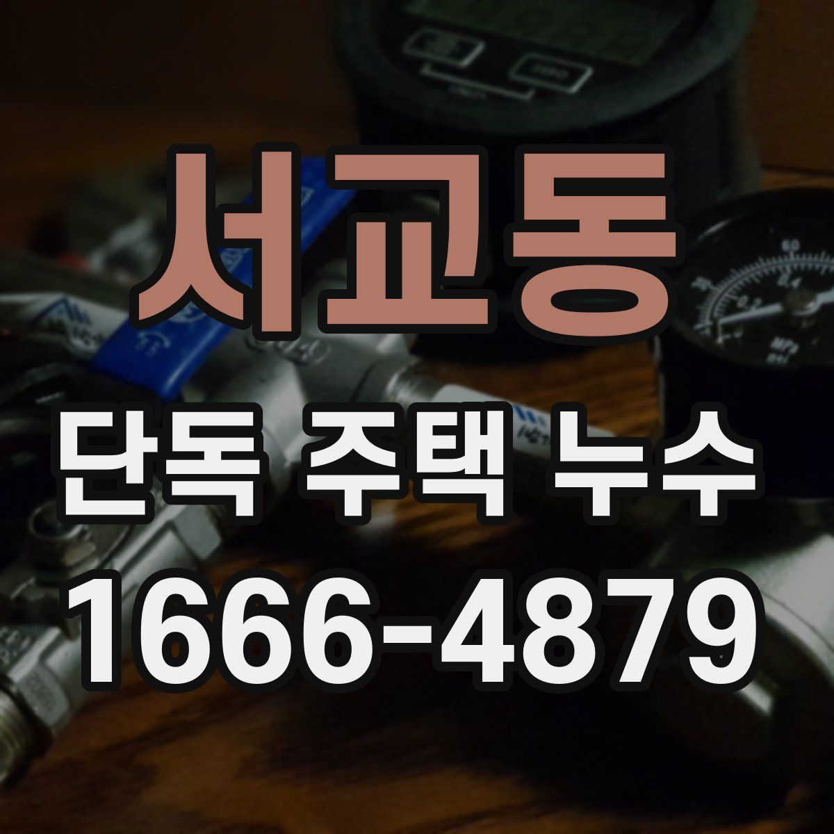 서교동 단독 주택 누수
