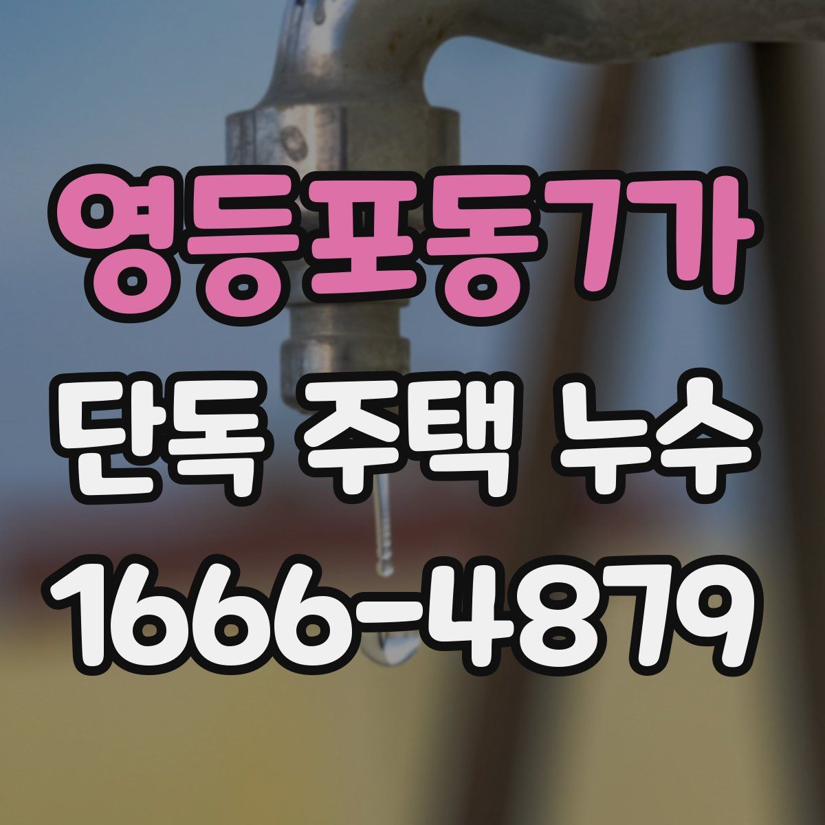 영등포동7가 단독 주택 누수