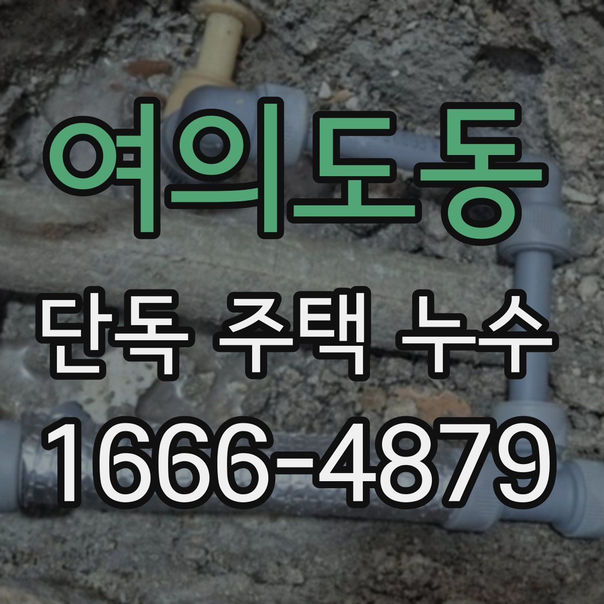 여의도동 단독 주택 누수