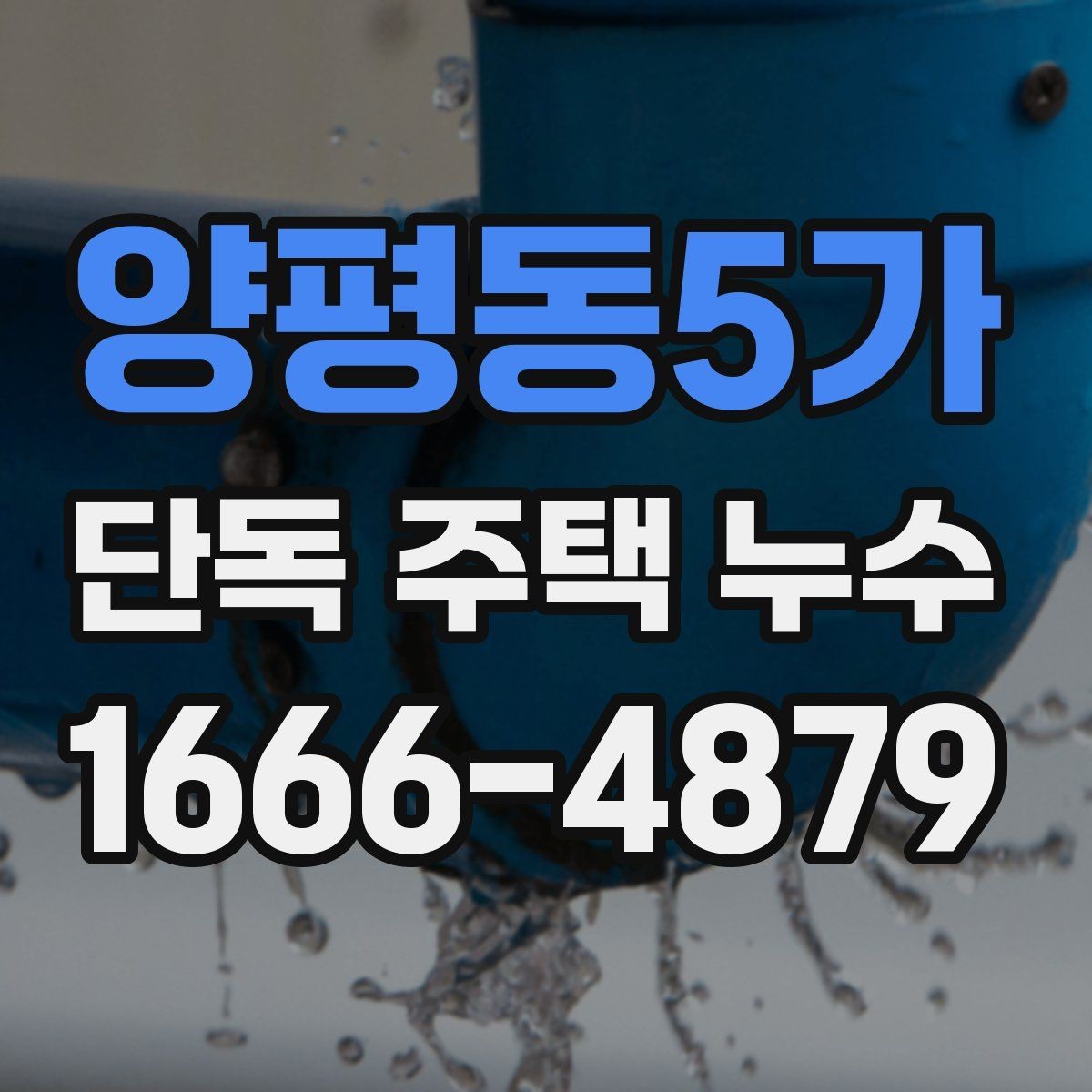 양평동5가 단독 주택 누수 의심 사례별 체크리스트