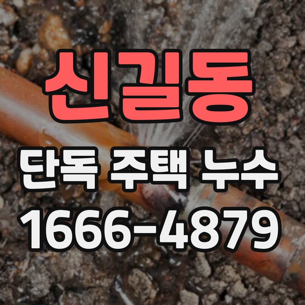 신길동 단독 주택 누수