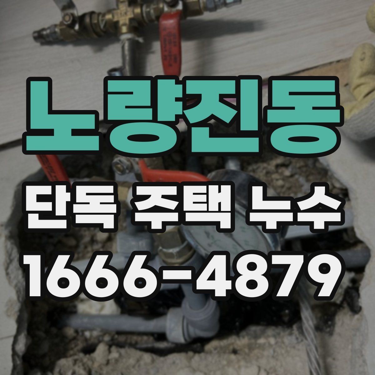 노량진동 단독 주택 누수 점검에서 배관 확인이 중요한 이유