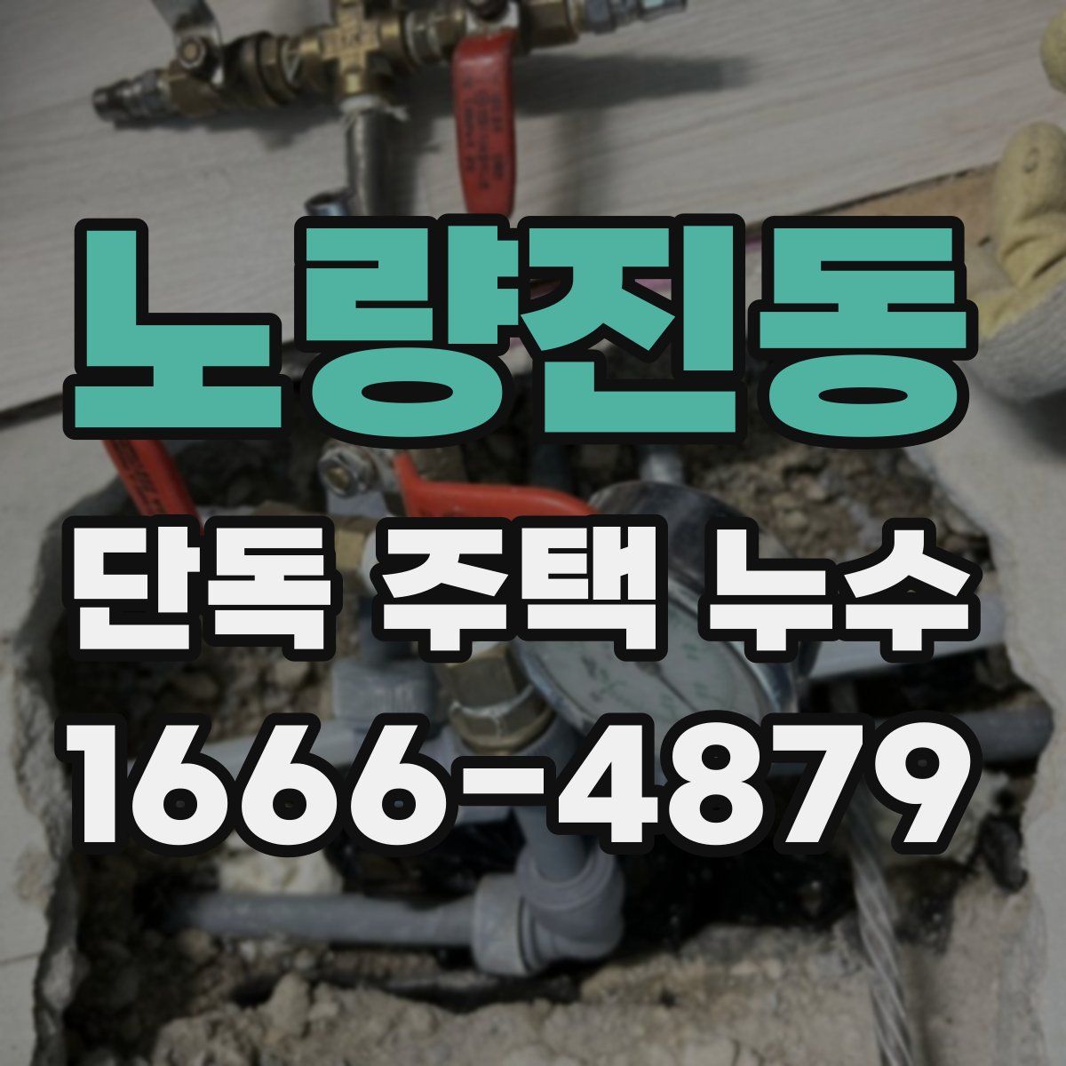 노량진동 단독 주택 누수