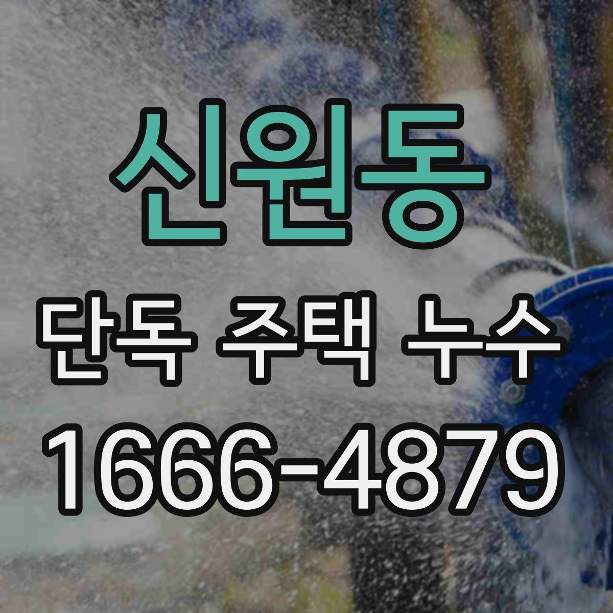 신원동 단독 주택 누수