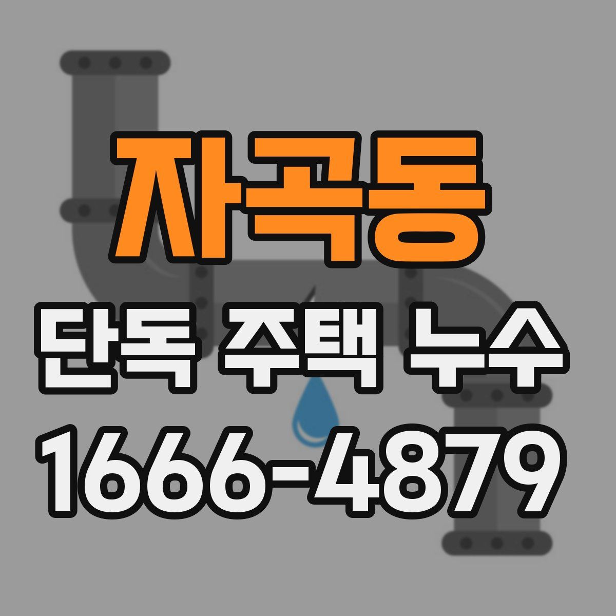 자곡동 단독 주택 누수