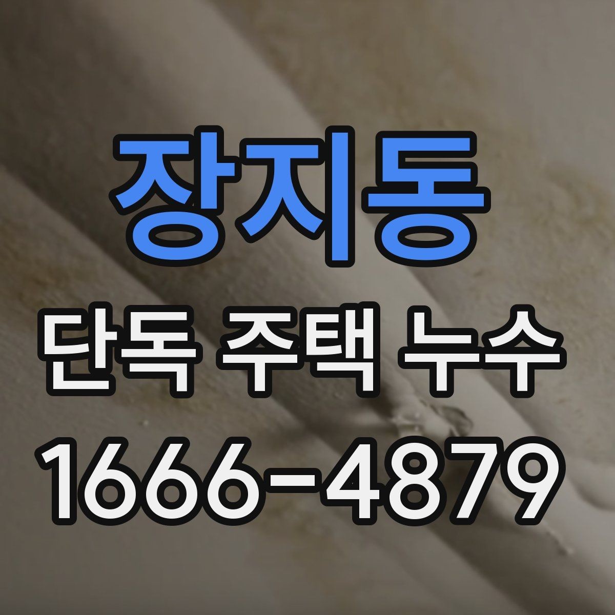 장지동 단독 주택 누수 비슷한 증상과 구별하는 방법