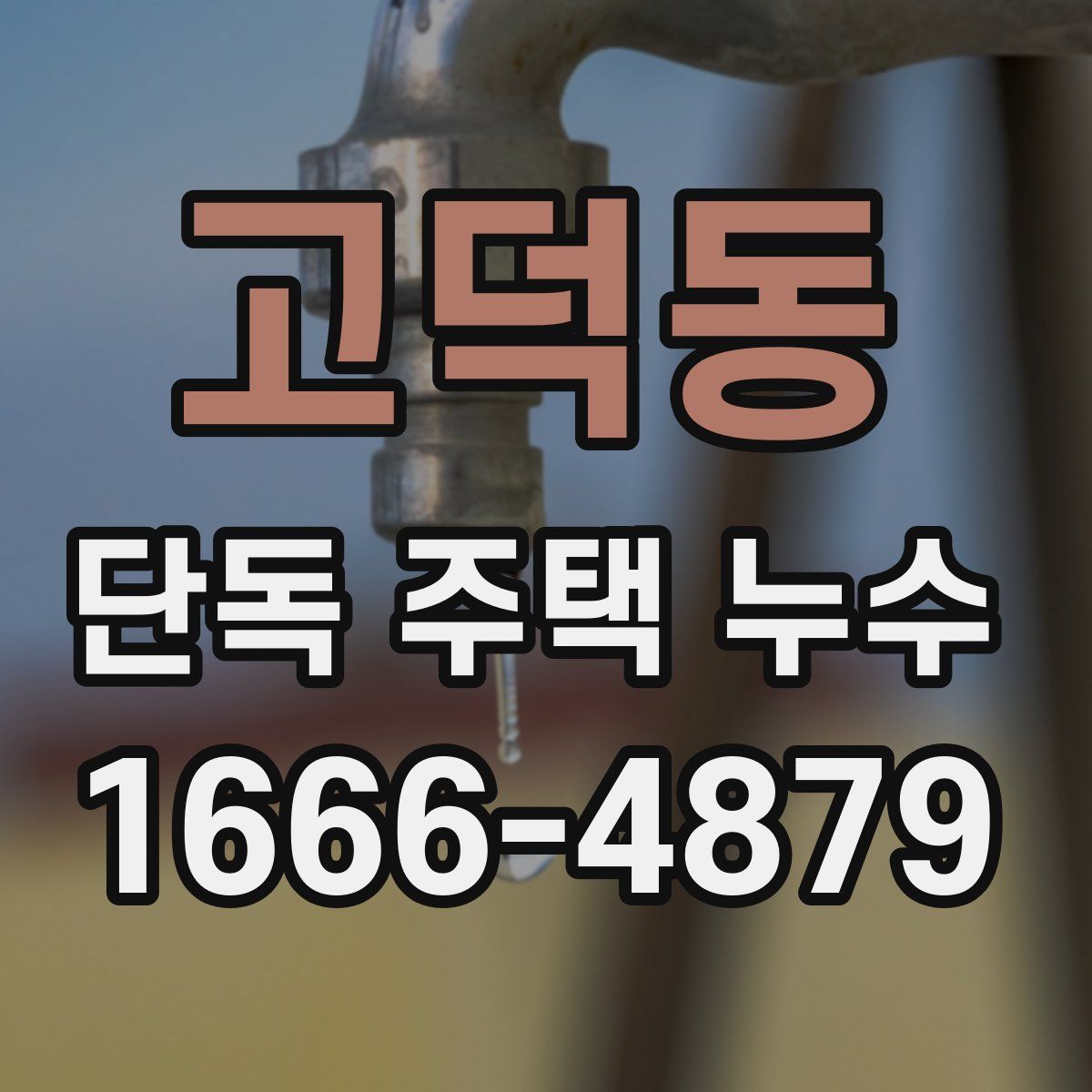 고덕동 단독 주택 누수