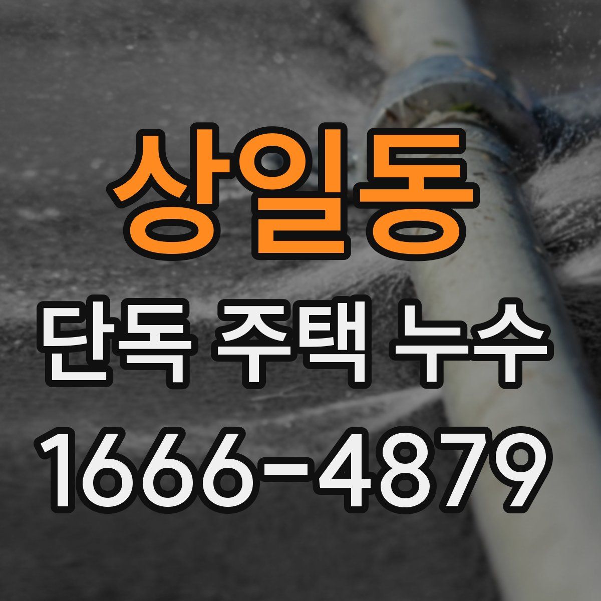 상일동 단독 주택 누수