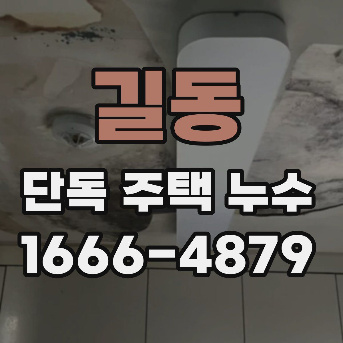 길동 단독 주택 누수