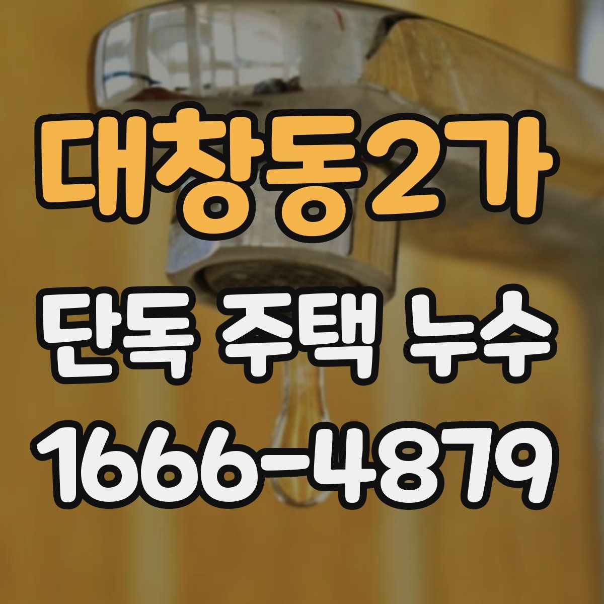 대창동2가 단독 주택 누수