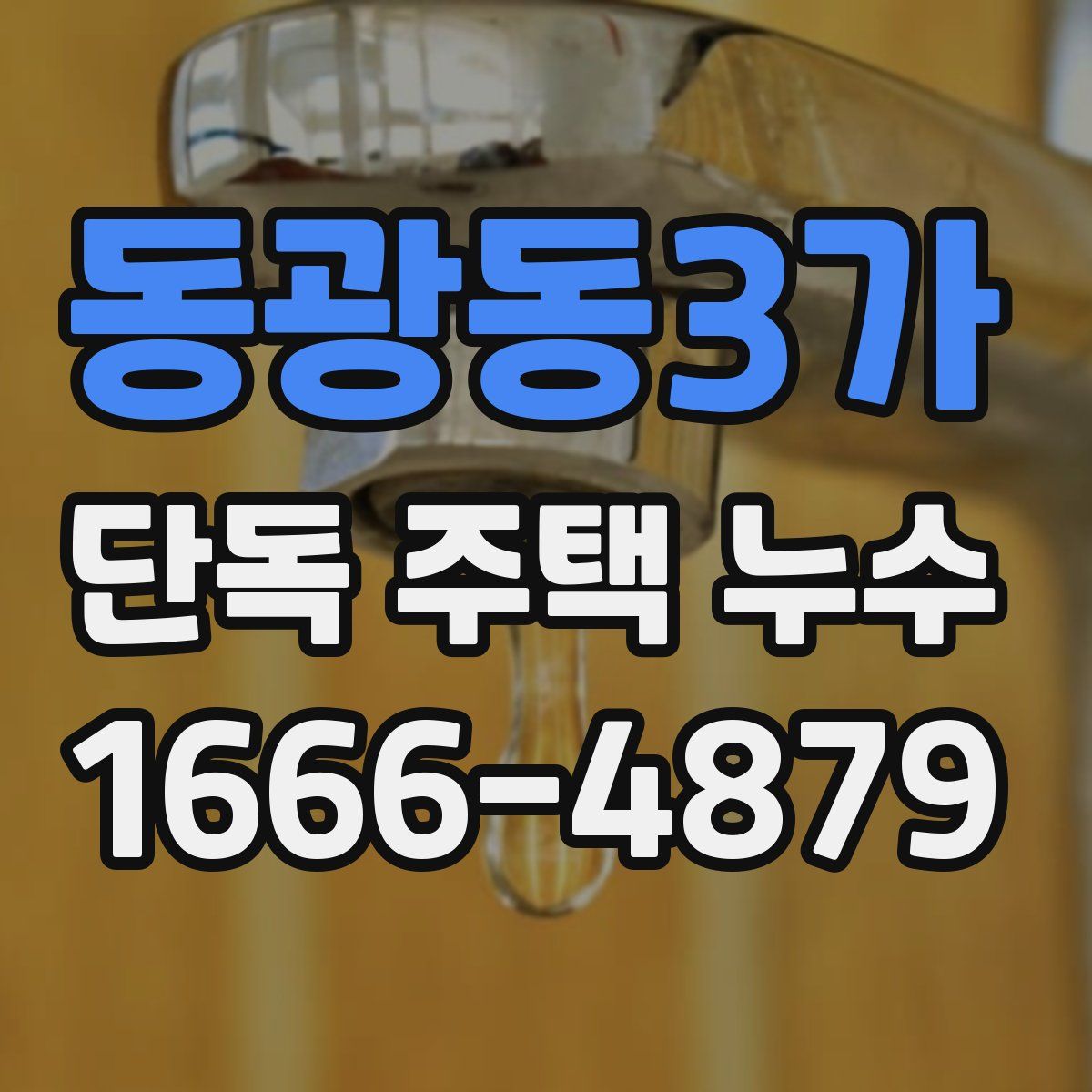동광동3가 단독 주택 누수