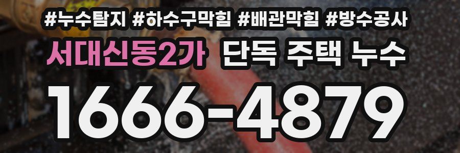 서대신동2가 단독 주택 누수