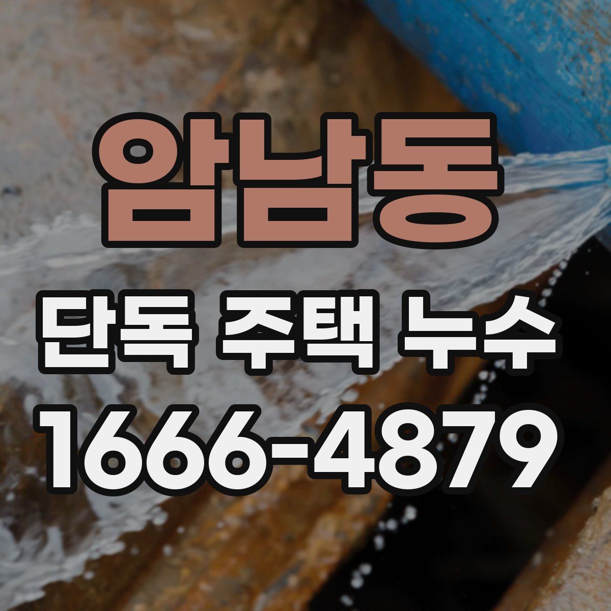 암남동 단독 주택 누수
