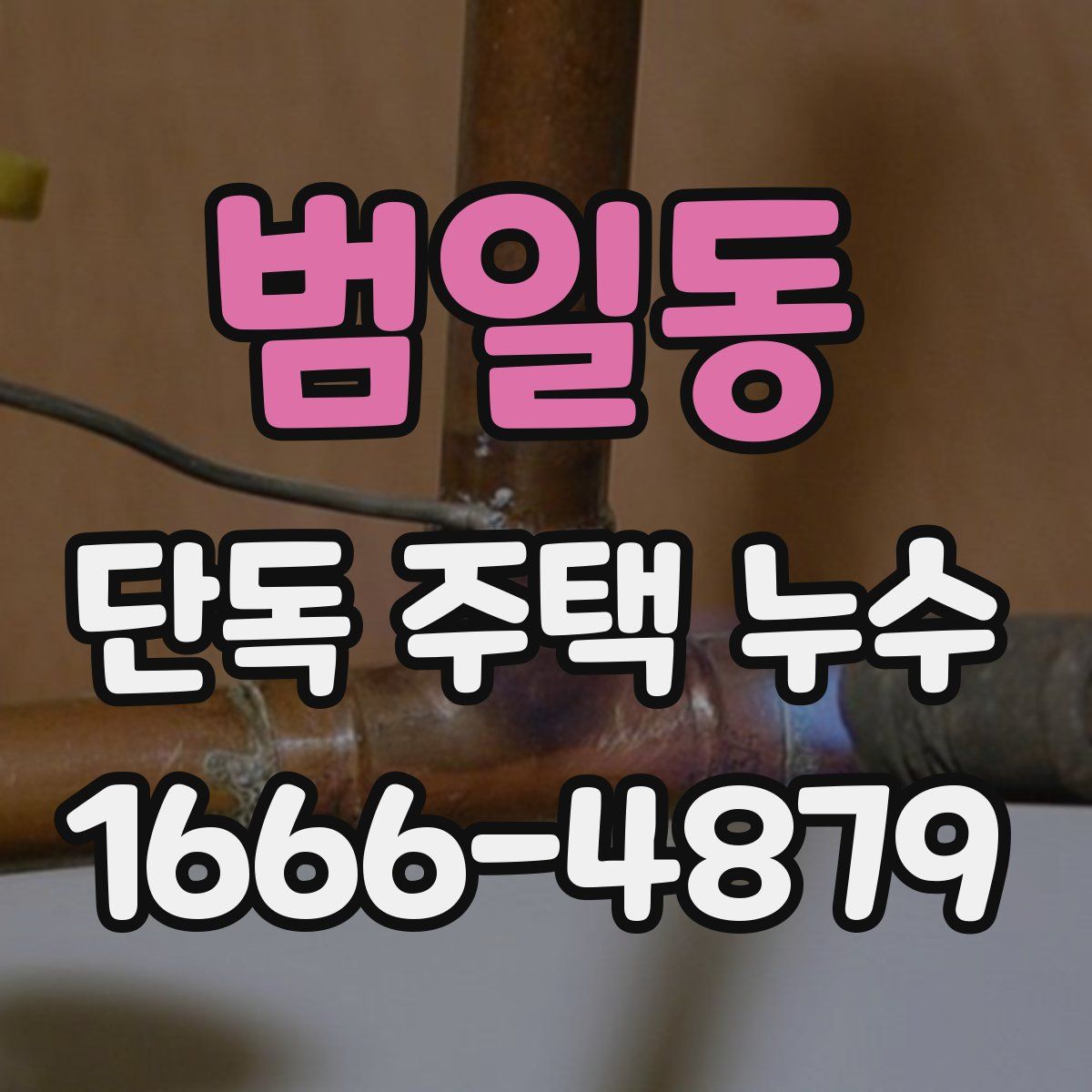 범일동 단독 주택 누수