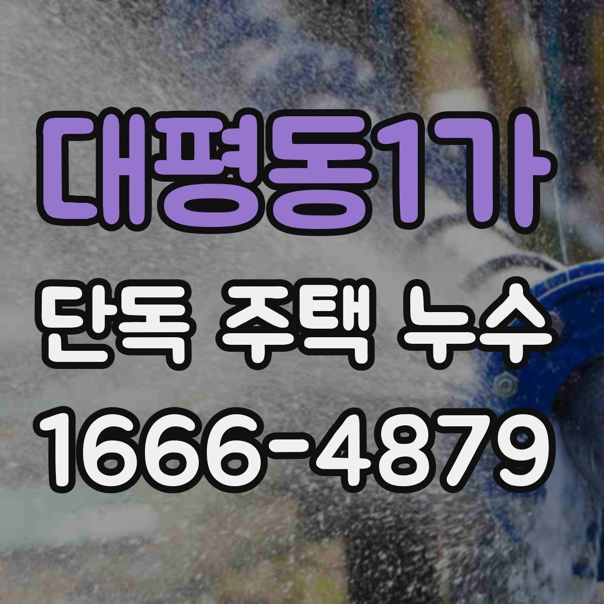 대평동1가 단독 주택 누수 벽면 갈라짐과 함께 볼 증상