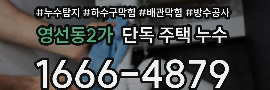 영선동2가 단독 주택 누수