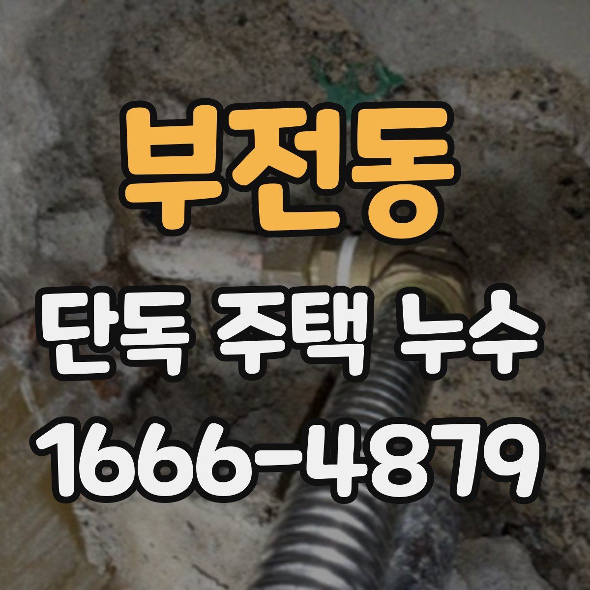 부전동 단독 주택 누수
