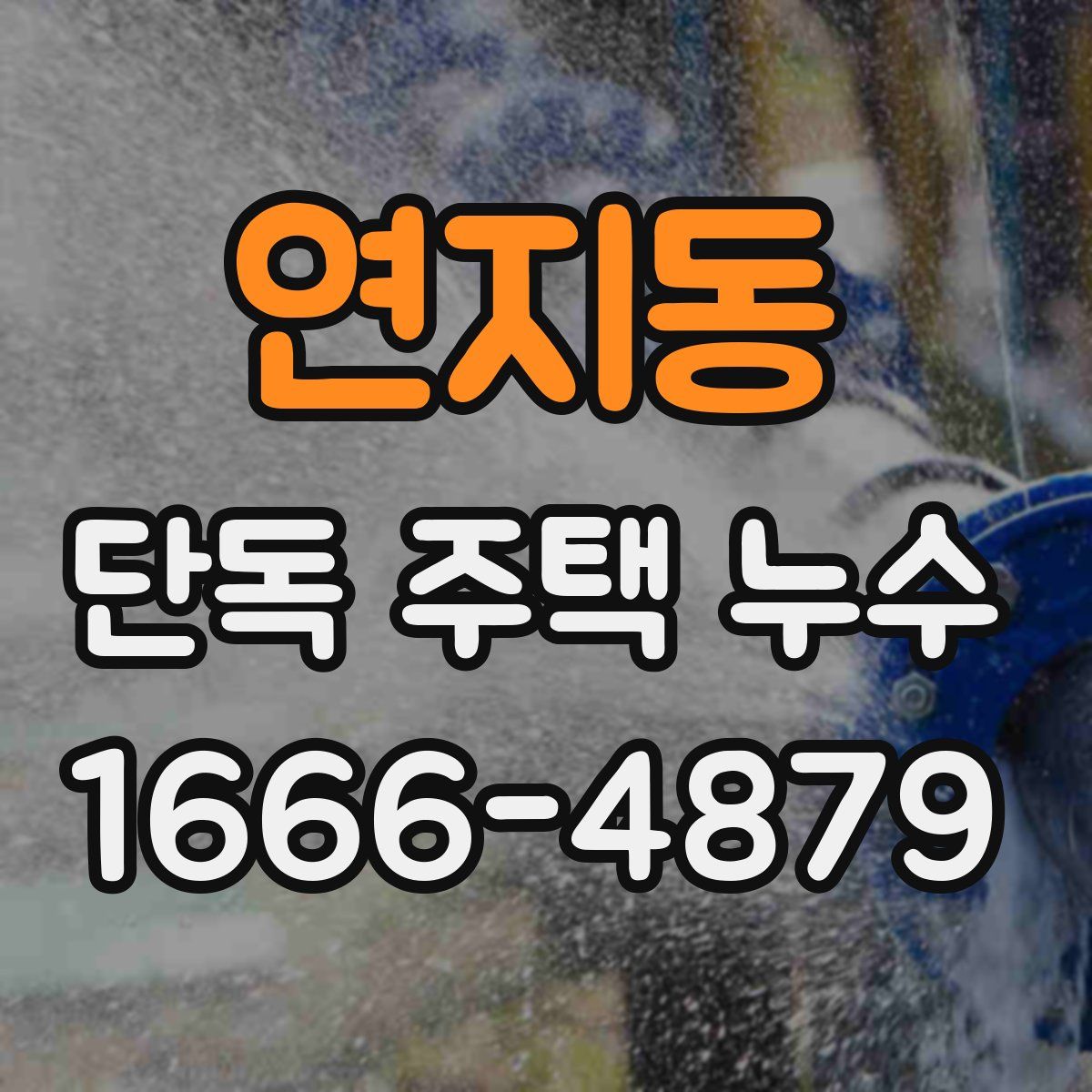 연지동 단독 주택 누수