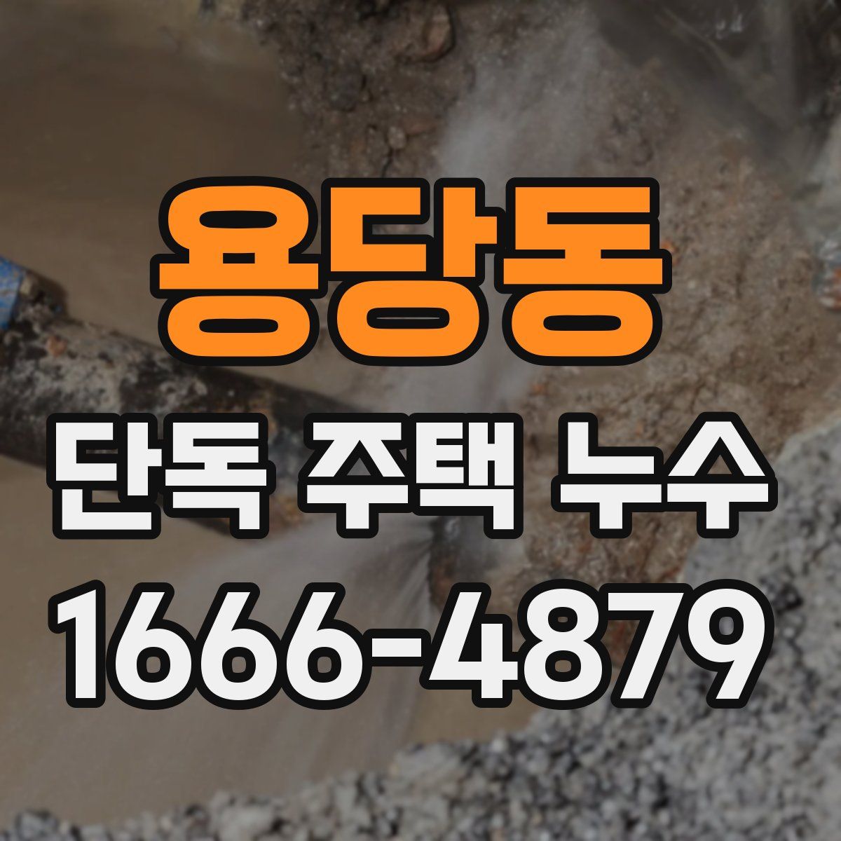 용당동 단독 주택 누수